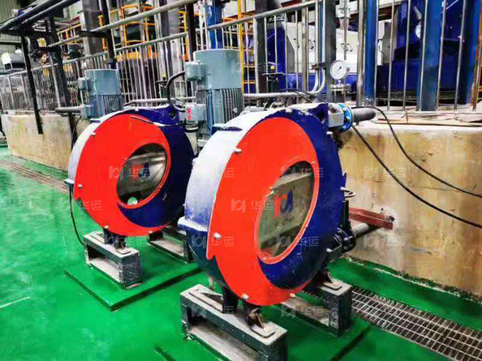 華運(yùn)專利軟管泵在大型餐廚垃圾處理項(xiàng)目中開(kāi)機(jī)